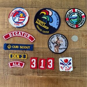 Assorted Alabama Cub Scout | Boy Scout Merit Patches. DIY | Collectible | EUC